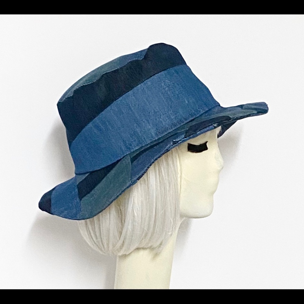 Upcycled patchwork bucket hat - Picture 8 of 11